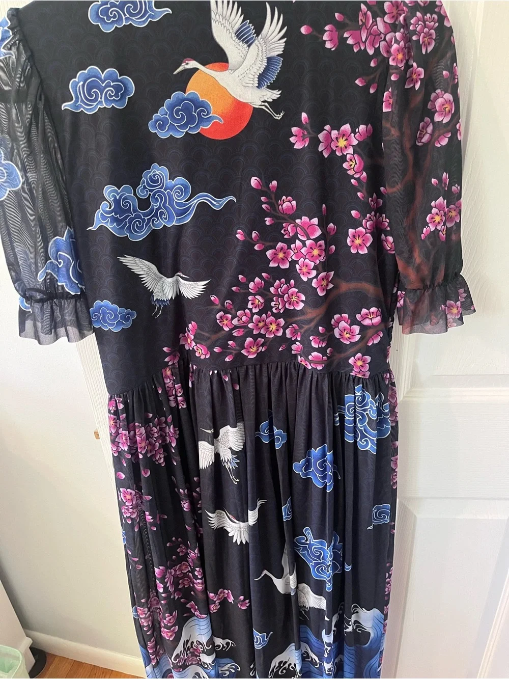 Blackmilk flight of the tsuru stellar dress NWT - Picture 4 of 5